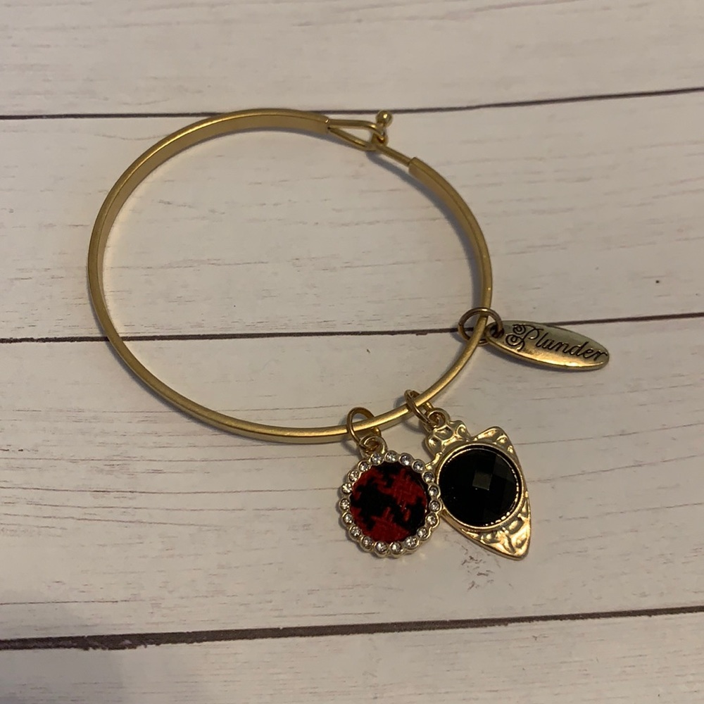 Plunder Cranberry Bracelet